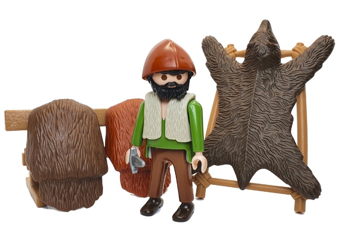 Playmobil Peletero Vendedor pieles playmobil