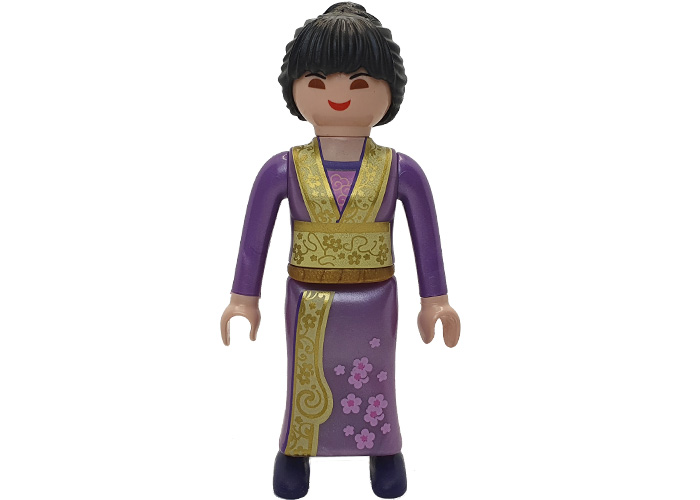 Playmobil Princesa Asiática vestido morado playmobil